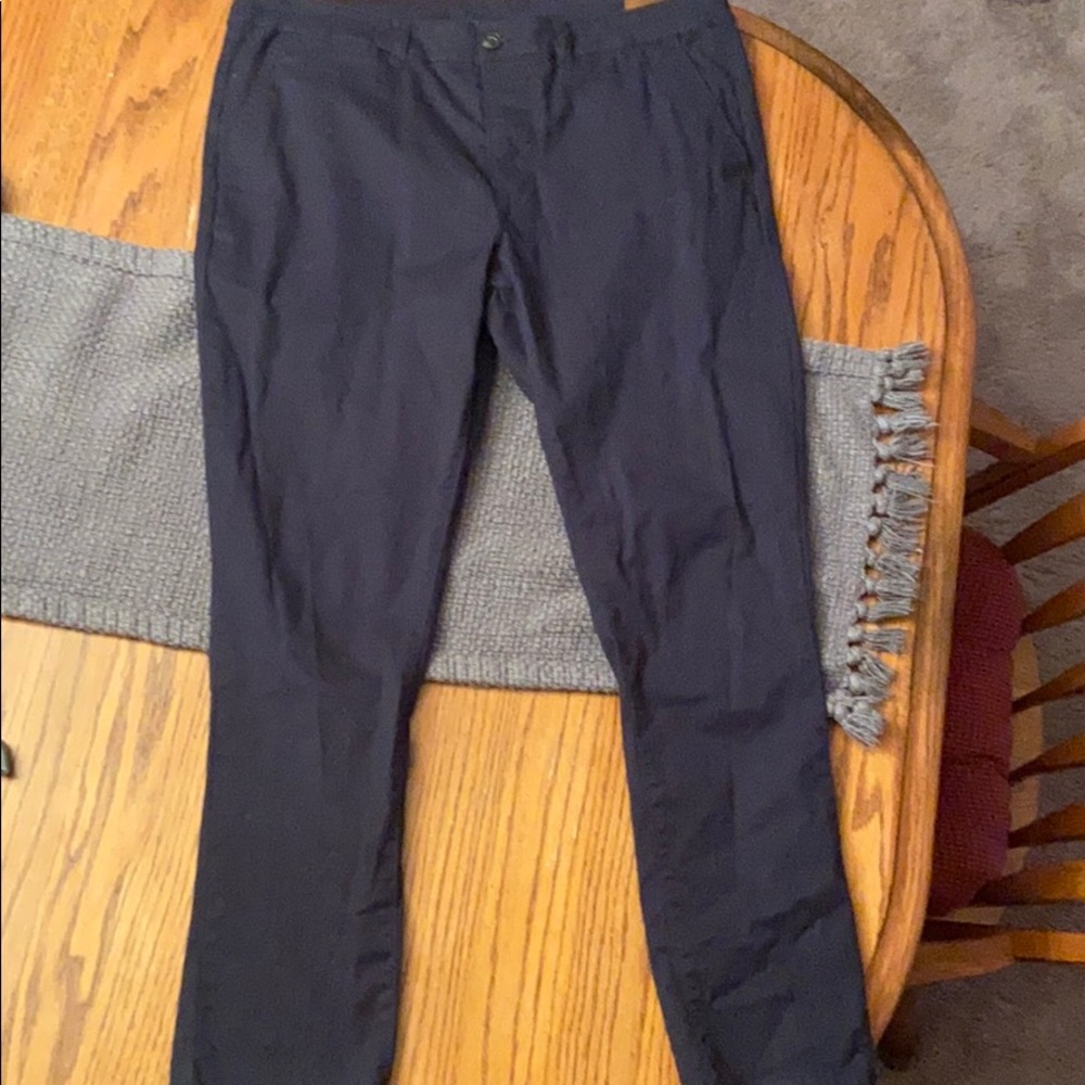 Asos Navy Blue Chino Pants